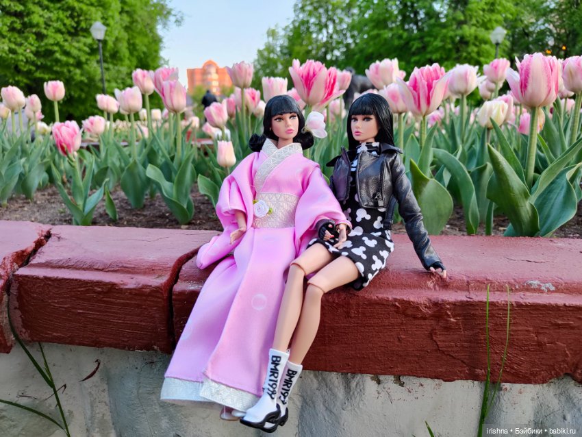 Poppy Parker miss independent в образе японки