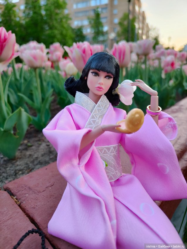 Poppy Parker miss independent в образе японки (фото 5)