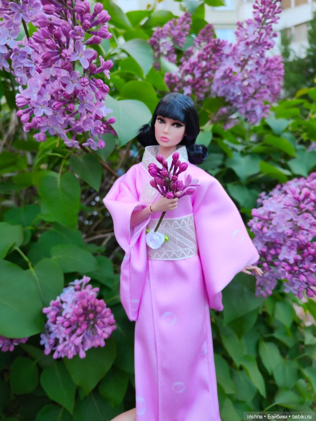 Poppy Parker miss independent в образе японки