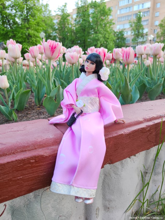 Poppy Parker miss independent в образе японки (фото 8)