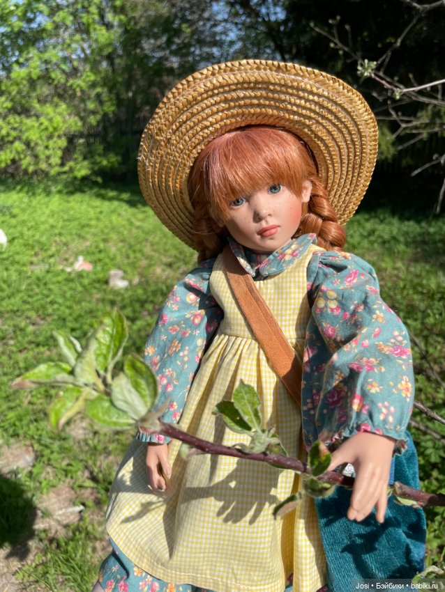Anne of Green Gables Анна из Зеленых Мезонинов от Helen Kish гуляет в саду (фото 4)