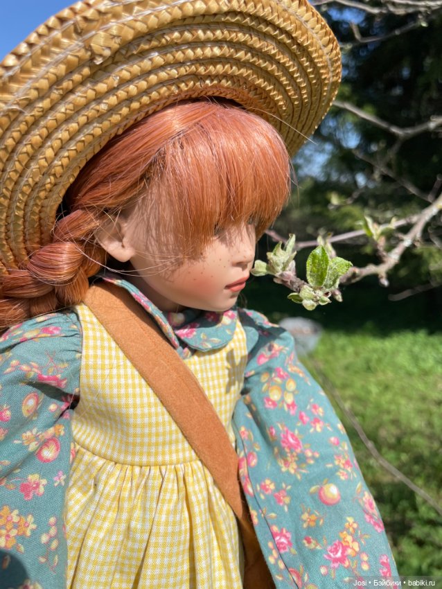 Anne of Green Gables Анна из Зеленых Мезонинов от Helen Kish гуляет в саду (фото 3)