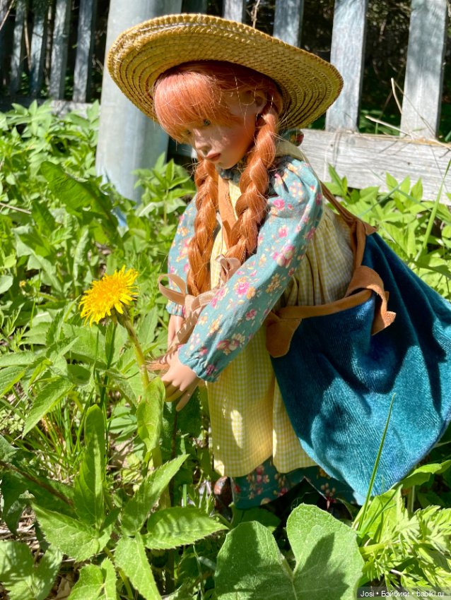 Anne of Green Gables Анна из Зеленых Мезонинов от Helen Kish гуляет в саду (фото 10)