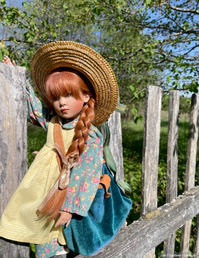 Anne of Green Gables Анна из Зеленых Мезонинов от Helen Kish гуляет в саду (фото 5)