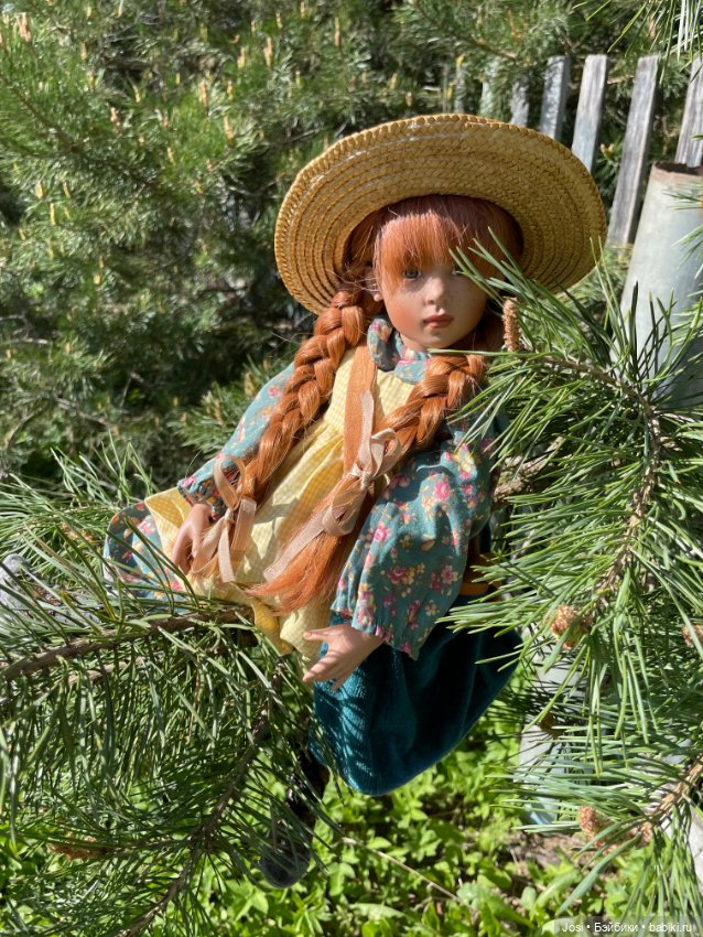 Anne of Green Gables Анна из Зеленых Мезонинов от Helen Kish гуляет в саду (фото 7)