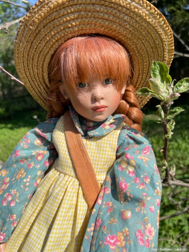 Anne of Green Gables Анна из Зеленых Мезонинов от Helen Kish гуляет в саду (фото 2)
