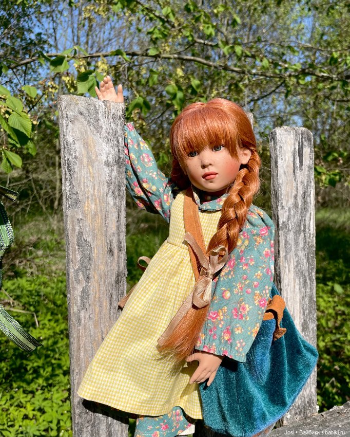 Anne of Green Gables Анна из Зеленых Мезонинов от Helen Kish гуляет в саду (фото 6)
