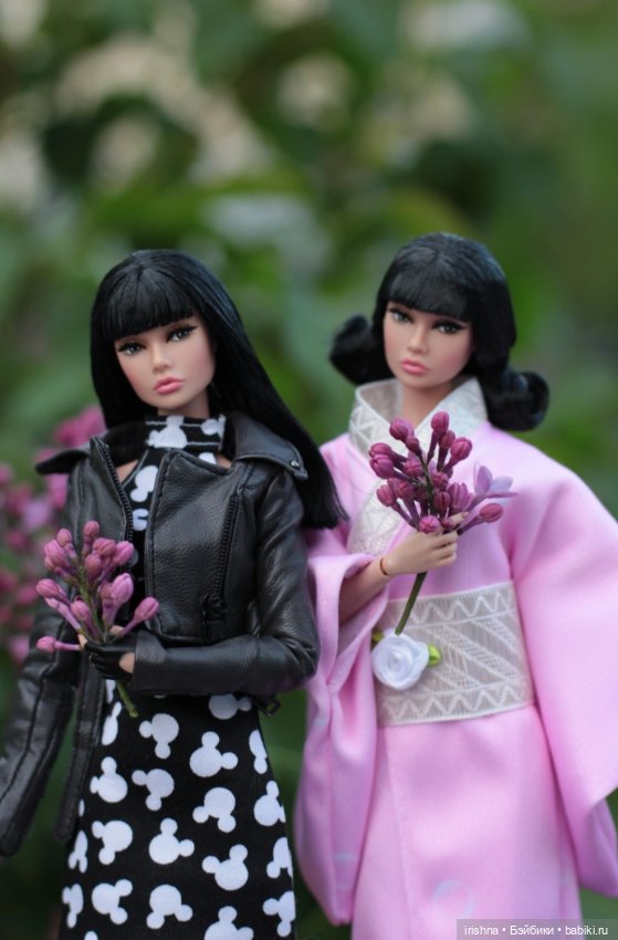 Poppy Parker miss independent в образе японки