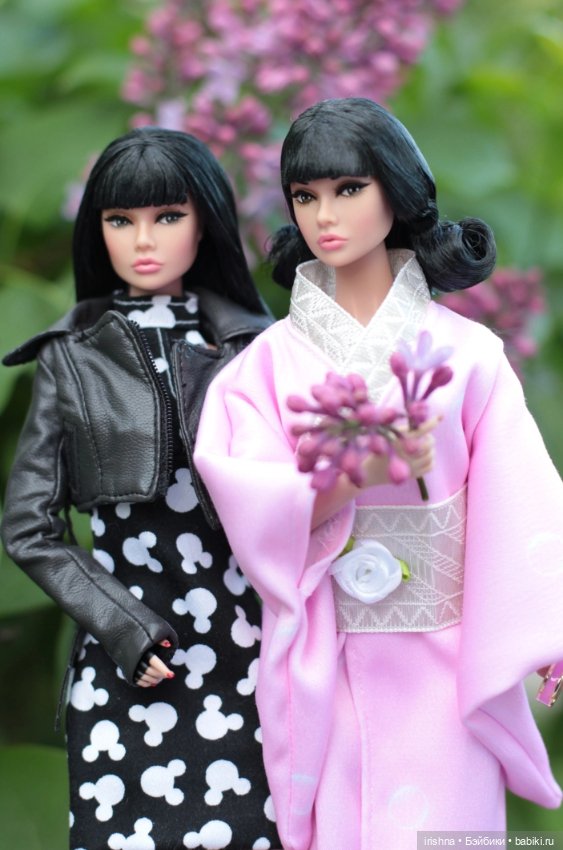 Poppy Parker miss independent в образе японки