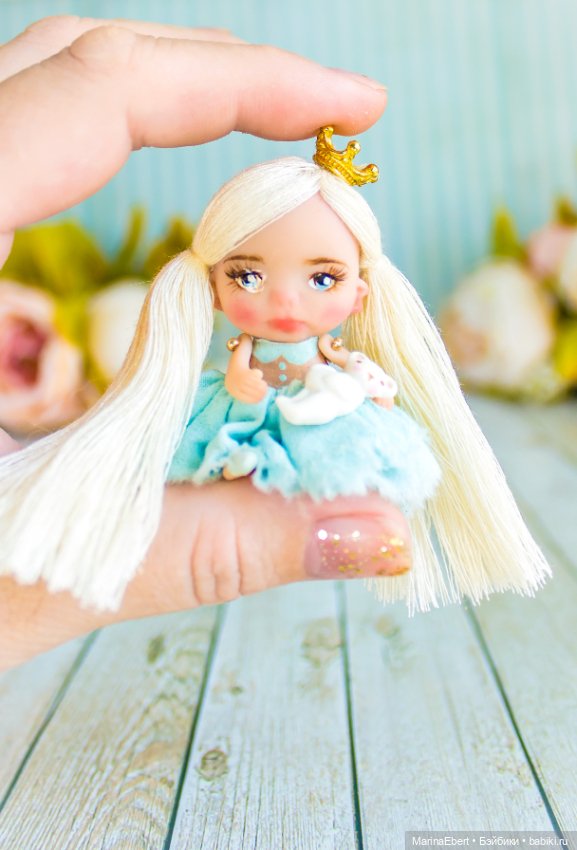 Миниатюрная куколка Джил — Авторские миниатюрные куклы: лепка (фото 8)