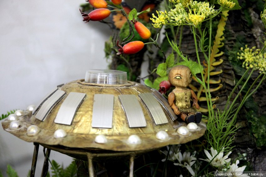 «Кто живет в старом саду» на выставке "Куклы с характером. Четвертая высота" (фото 6)