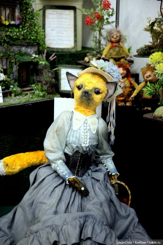 «Кто живет в старом саду» на выставке "Куклы с характером. Четвертая высота" (фото 3)
