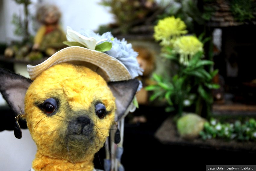 «Кто живет в старом саду» на выставке "Куклы с характером. Четвертая высота"