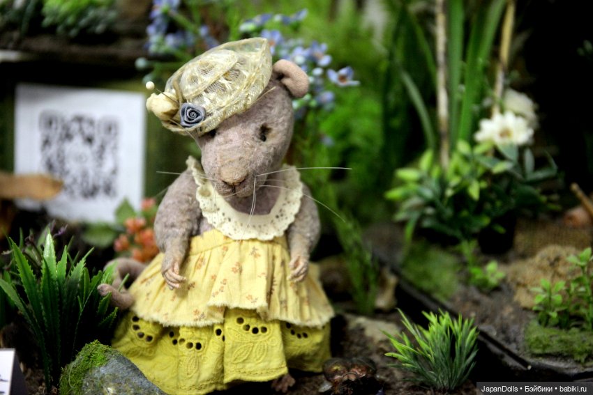 «Кто живет в старом саду» на выставке "Куклы с характером. Четвертая высота" (фото 4)