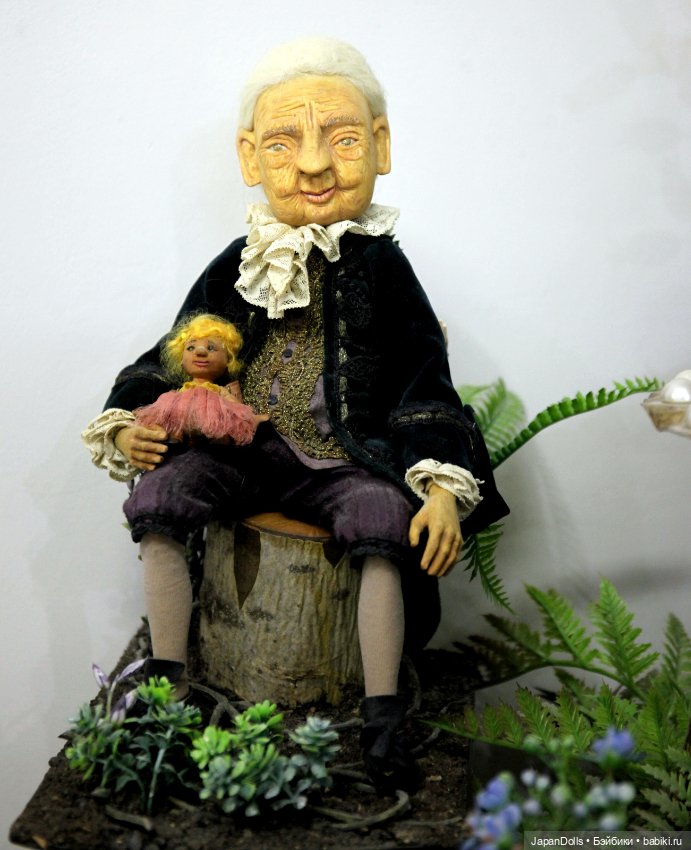 «Кто живет в старом саду» на выставке "Куклы с характером. Четвертая высота" (фото 5)