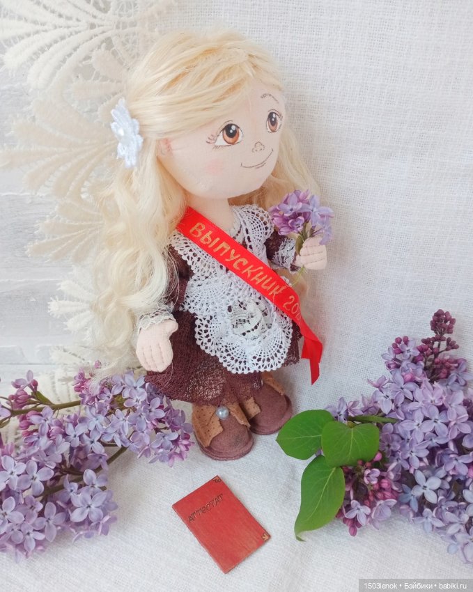 Выпускница — Авторские текстильные куклы: Вальдорфские (фото 5)