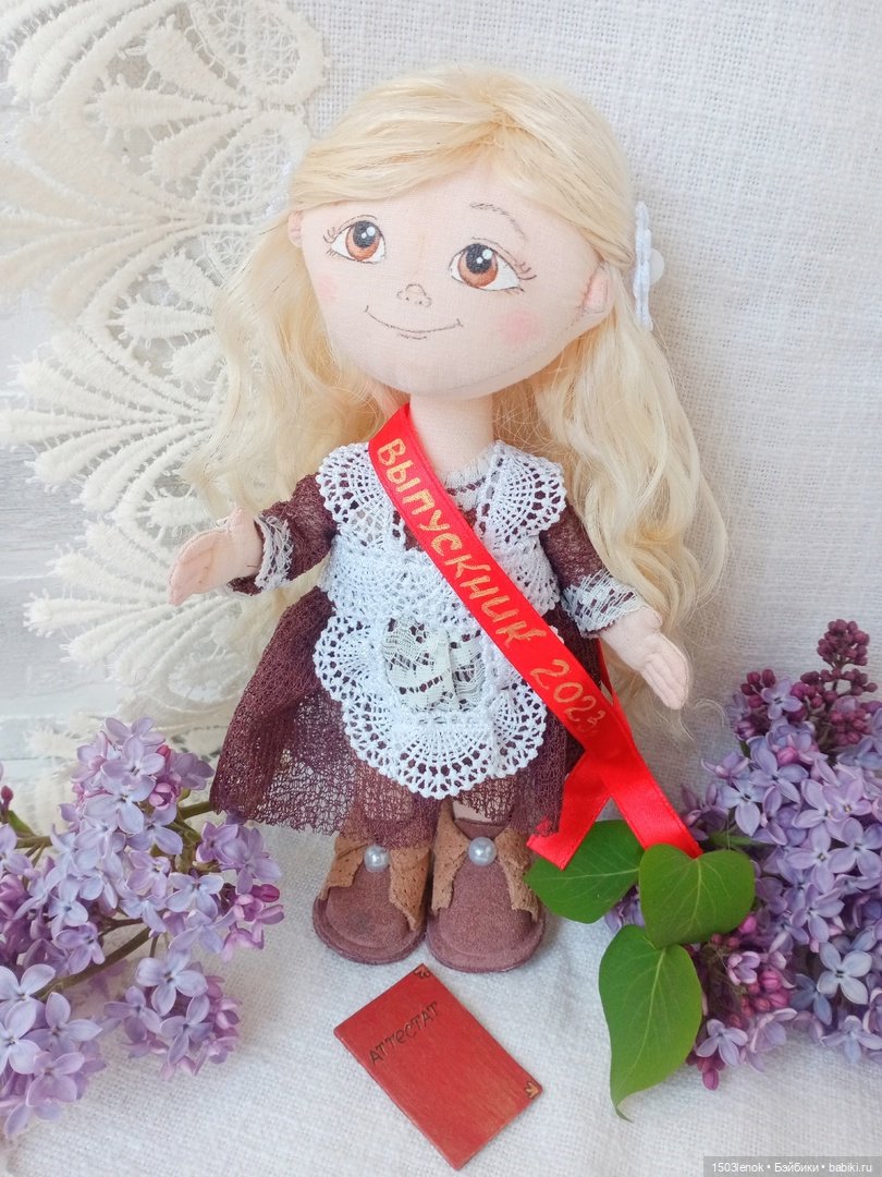 Выпускница — Авторские текстильные куклы: Вальдорфские