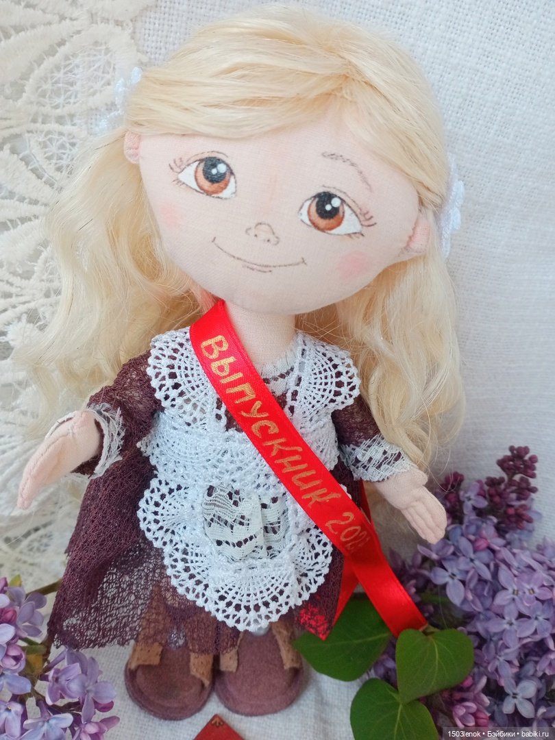Выпускница — Авторские текстильные куклы: Вальдорфские (фото 10)