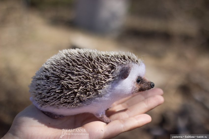 Валяные игрушки из шерсти: сухое валяние