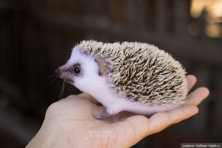 Валяные игрушки из шерсти: сухое валяние