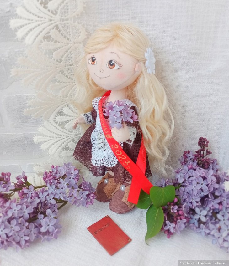 Выпускница — Авторские текстильные куклы: Вальдорфские (фото 7)