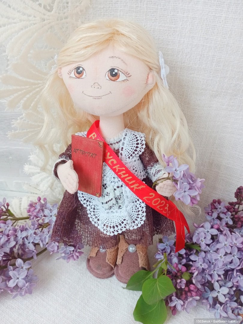 Выпускница — Авторские текстильные куклы: Вальдорфские (фото 2)
