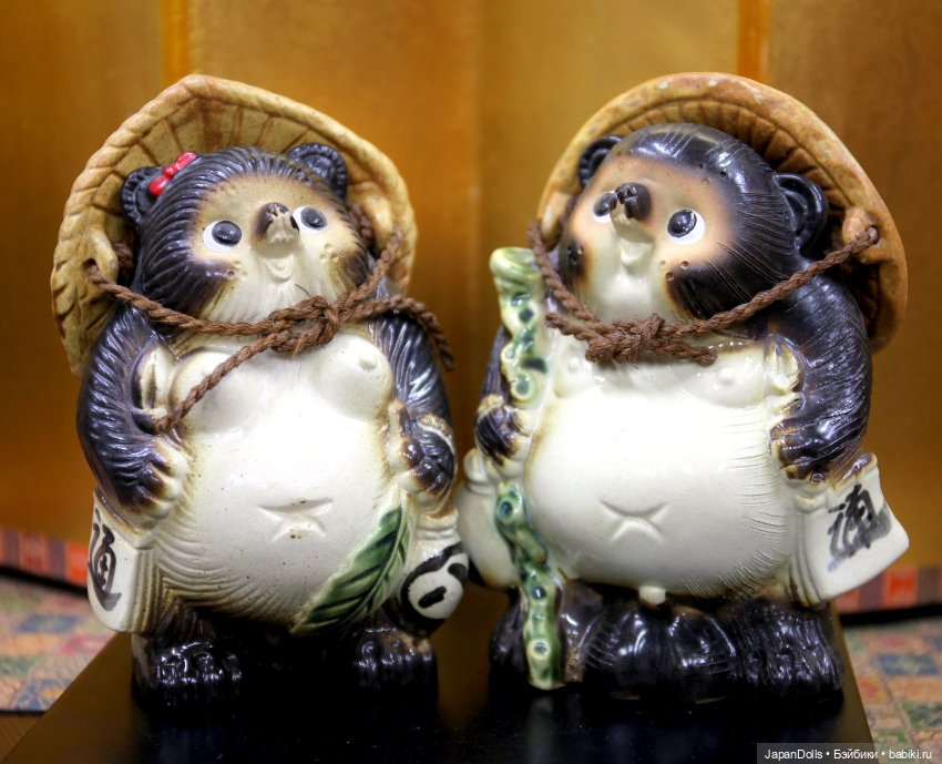 Новые Тануки на выставке "Япония. Куклы, сказки и легенды"