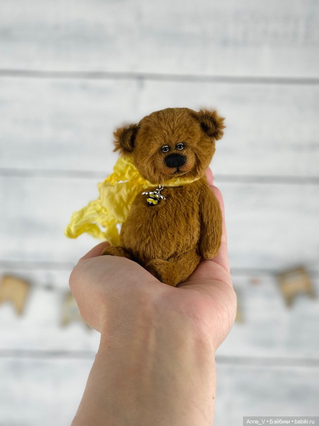 Тедди мишка Тэо — Авторские мишки Тедди и друзья: фото (фото 3)
