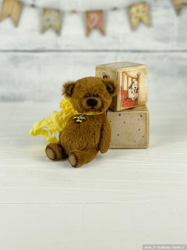 Тедди мишка Тэо — Авторские мишки Тедди и друзья: фото (фото 4)