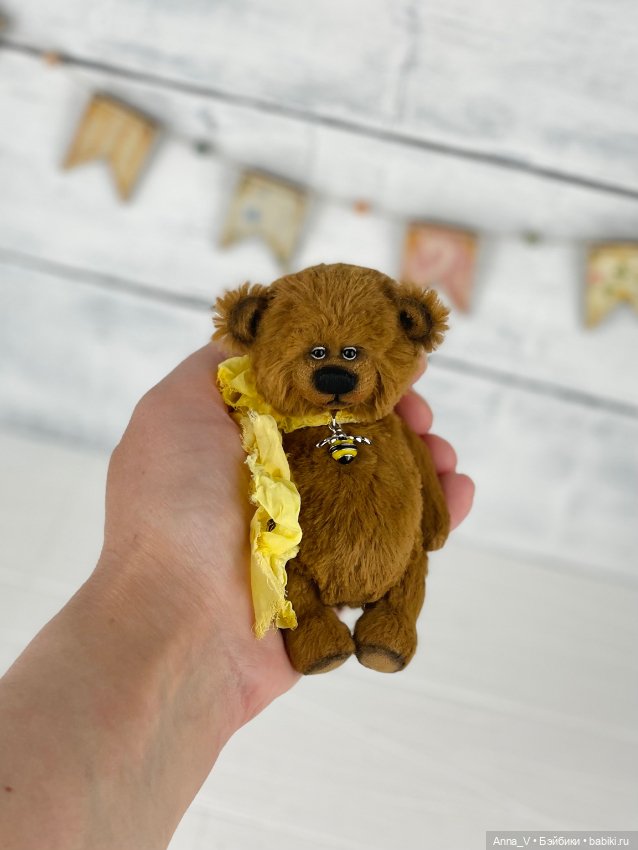 Тедди мишка Тэо — Авторские мишки Тедди и друзья: фото