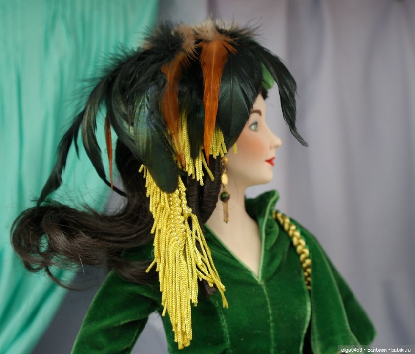 Скарлетт фирмы "Franklin Heirloom Doll"