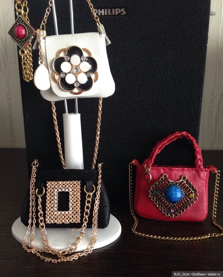 Без сумки никуда — Одежда и обувь для кукол BJD (БЖД): 1/3 (фото 5)