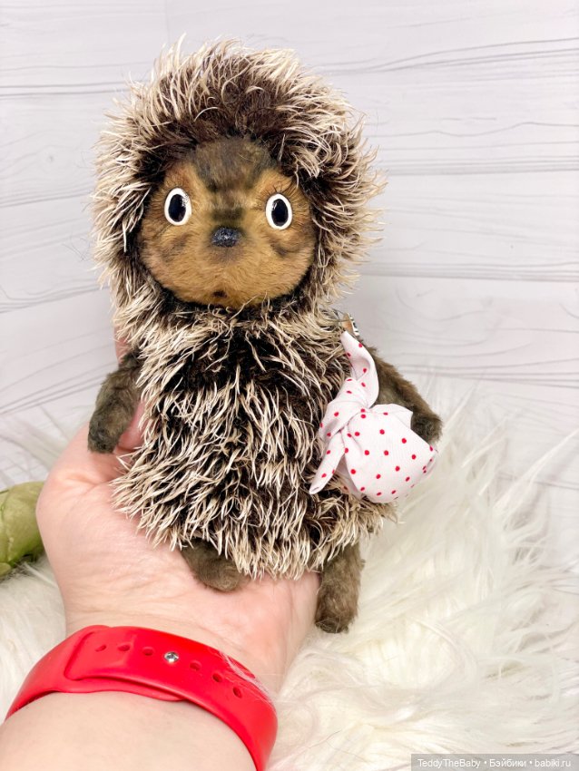 Ежик в тумане🦔 — Авторские мишки Тедди и друзья: фото (фото 4)