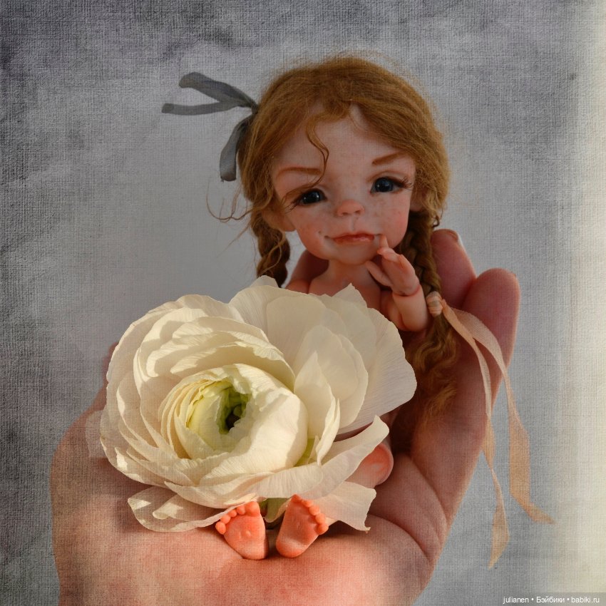 Малышка из Питера — Авторские шарнирные куклы своими руками: лепка (фото 6)