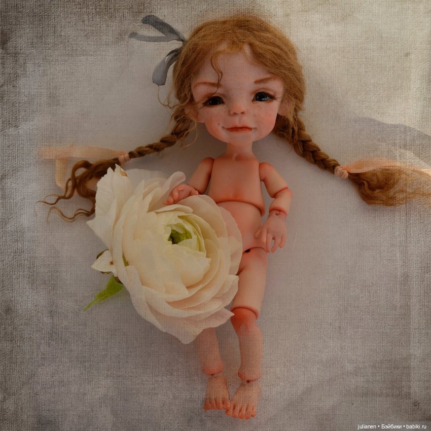 Малышка из Питера — Авторские шарнирные куклы своими руками: лепка (фото 5)