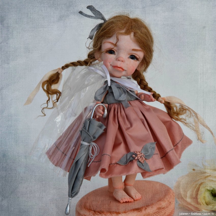Малышка из Питера — Авторские шарнирные куклы своими руками: лепка (фото 2)