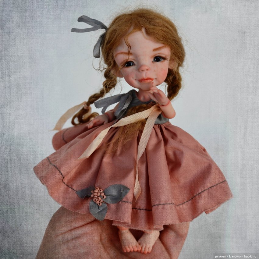 Малышка из Питера — Авторские шарнирные куклы своими руками: лепка