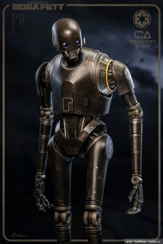 В Гонконге состоялся релиз фигурки дроида серии KX по мотивам сериала «Книга Бобы Фетта» (фото 9)