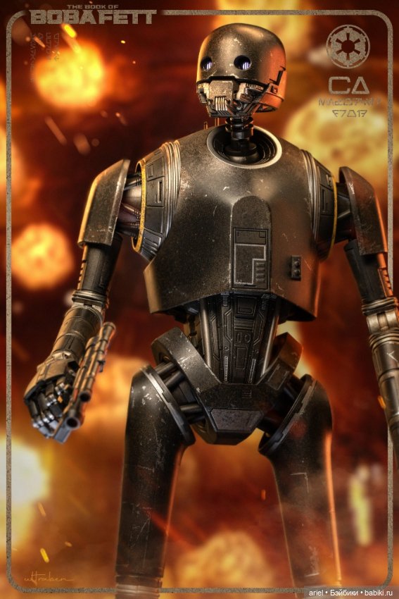 В Гонконге состоялся релиз фигурки дроида серии KX по мотивам сериала «Книга Бобы Фетта» (фото 2)