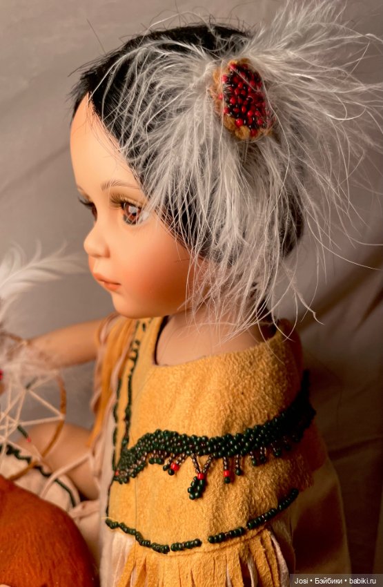 Редкая девочка с ручной лисой из племени индейцев от Jane Zidjunas (фото 8)