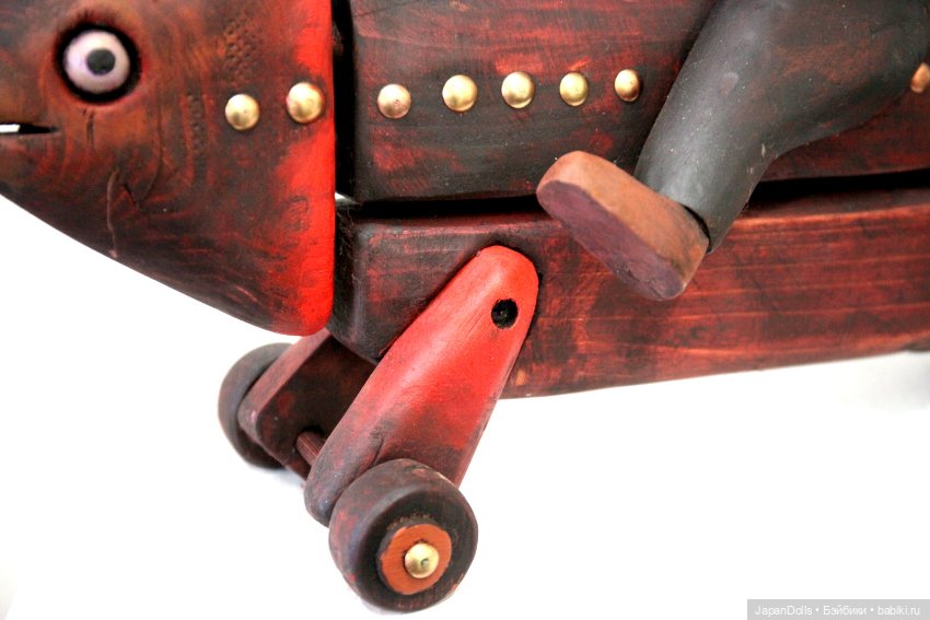 "Рыбак на рыбе" на выставке "Куклы с характером. Четвёртая высота" (фото 4)