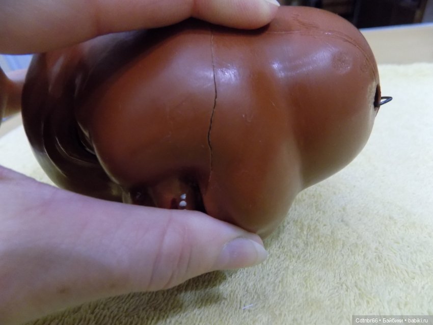 Реставрация двух тёмнокожих мальчиков. Один целлулоидный, второй металлический (фото 9)