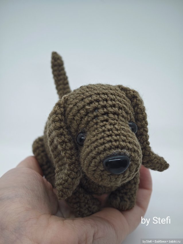 Таксик — Вязаные игрушки и амигуруми: крючком (фото 2)