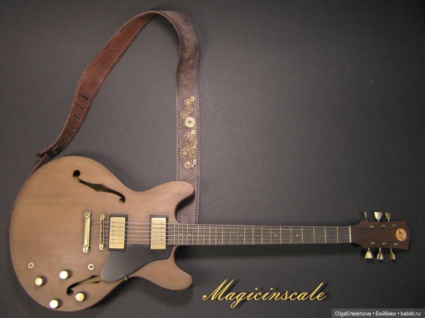 Миниатюрная электрогитара