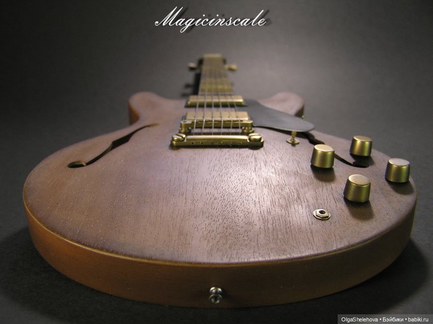 Миниатюрная электрогитара (фото 2)