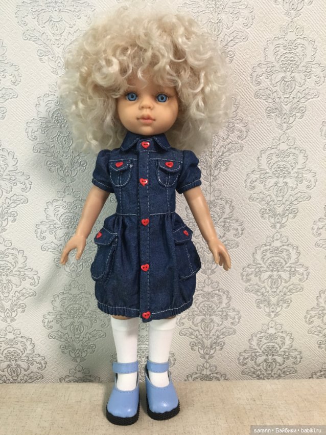 Платье для Паолки — Одежда и обувь для кукол своими руками: фото (фото 2)