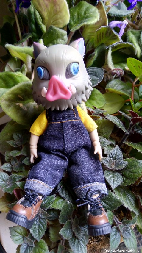 Голова чиби Себастиана на теле Ymy