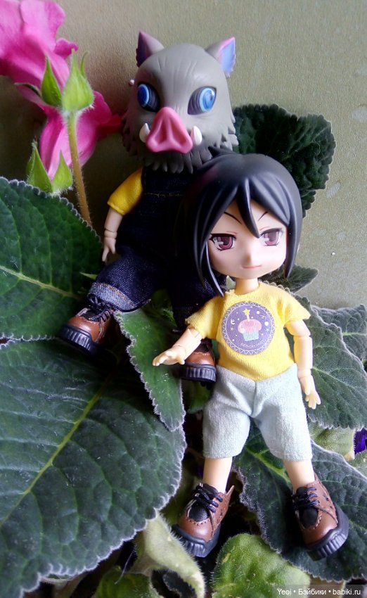 Голова чиби Себастиана на теле Ymy