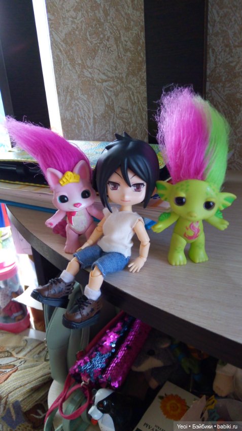 Голова чиби Себастиана на теле Ymy