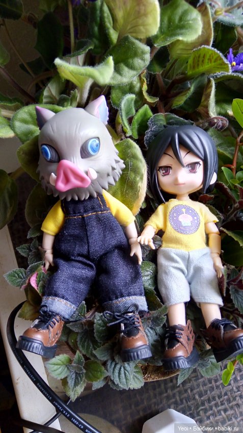 Голова чиби Себастиана на теле Ymy